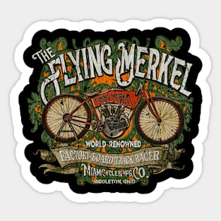 The Flying Merkel 1911 - Vintage Sticker